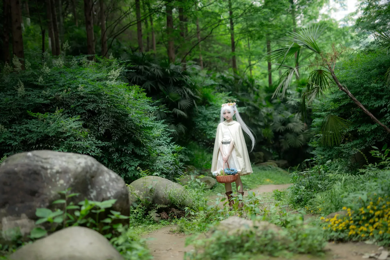 二次元摄影, 葬送的芙莉莲, 芙莉莲cos, cosplay正片, 森系人像 - 第6张