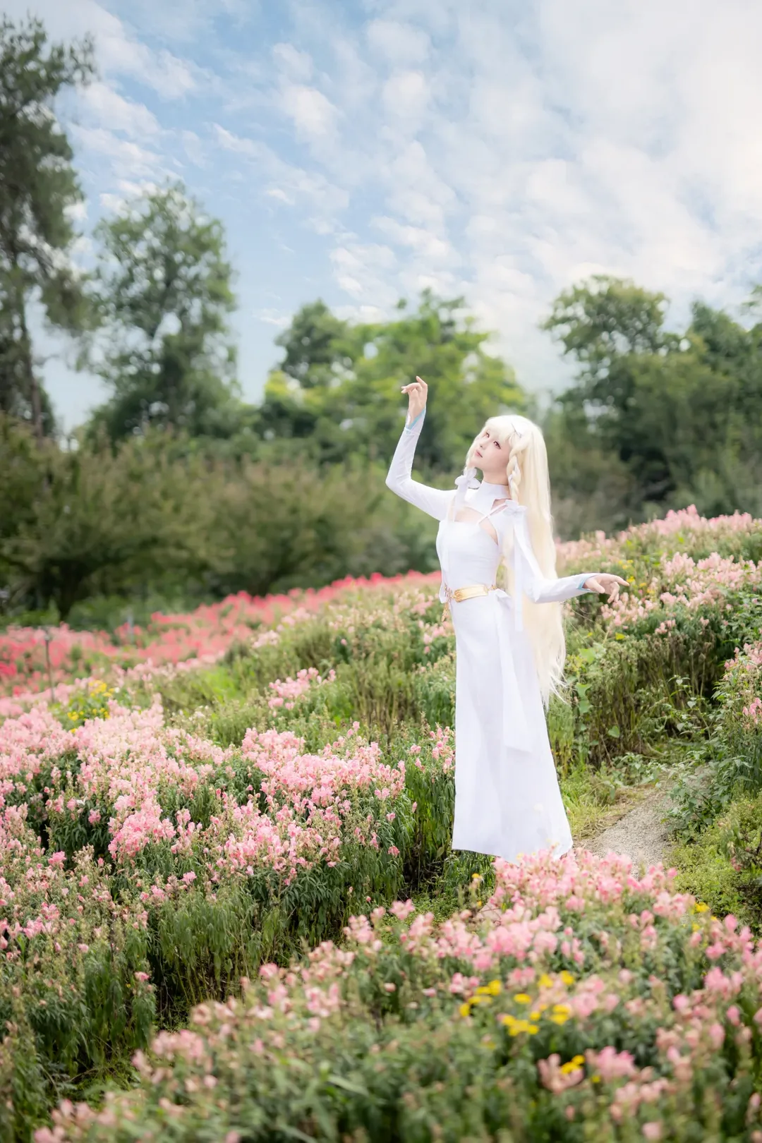 コスプレ写真, ポートレート, 花畑撮影, マキアコスプレ, さよならの朝に約束の花をかざろう - 15枚目