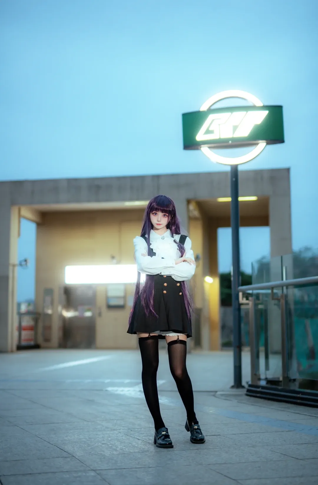 ポートレート, コスプレ撮影, 重慶コスプレ, 白鬼院凜々蝶 コスプレ, 妖狐×僕SS