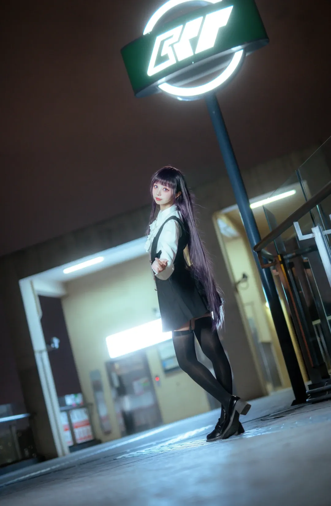 ポートレート, コスプレ撮影, 重慶コスプレ, 白鬼院凜々蝶 コスプレ, 妖狐×僕SS - 3枚目