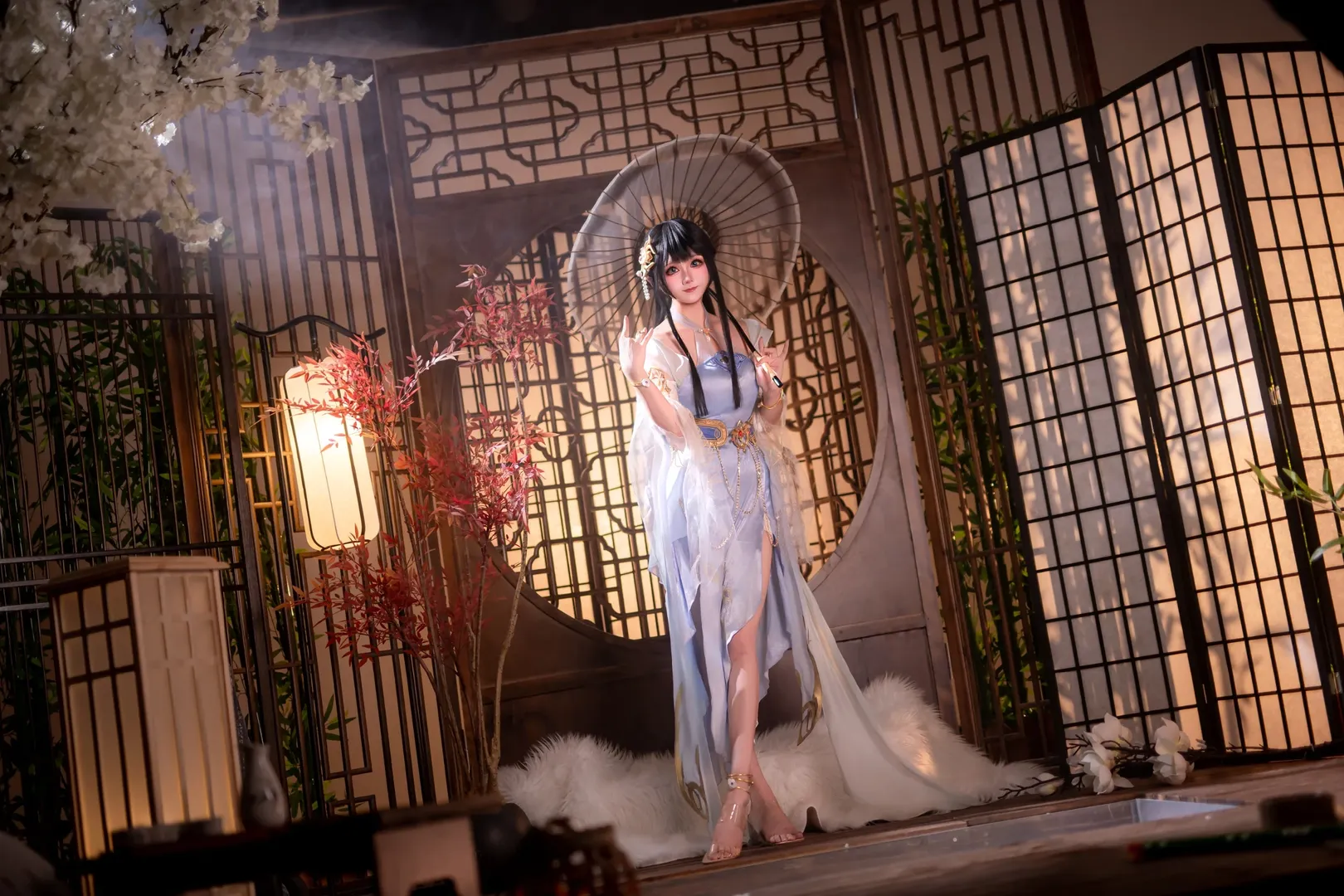 永劫无间, 殷紫萍cos, 古风cosplay, 仙侠摄影, 二次元coser - 第6张