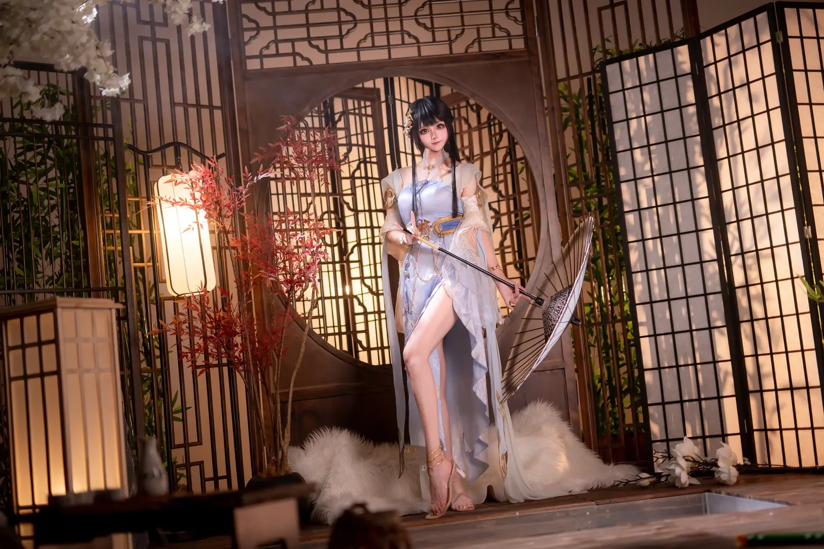 永劫无间, 殷紫萍cos, 古风cosplay, 仙侠摄影, 二次元coser - 第8张