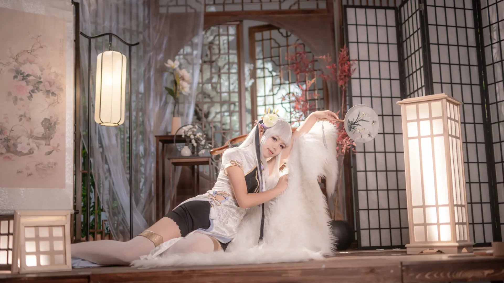 从零开始的异世界生活, 爱蜜莉雅cos, cosplay摄影, 青岛cos, 二次元旗袍 - 第11张