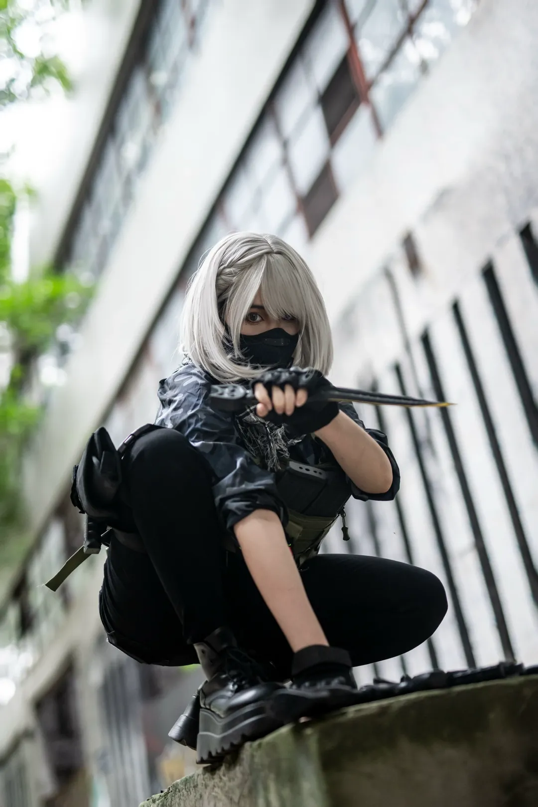 cosplay, 麥曉雯cos, 三角洲行動, 重慶約拍, 廢土風攝影
