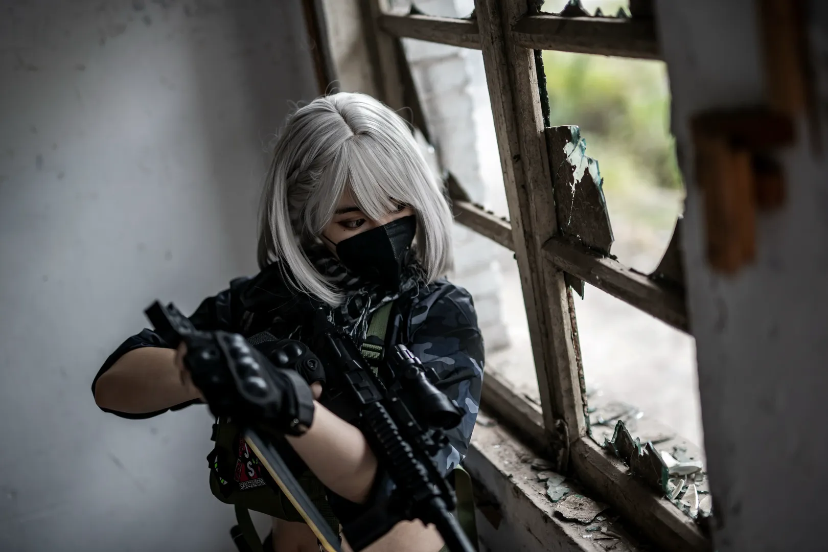 cosplay, 麦晓雯cos, 三角洲行动, 重庆约拍, 废土风摄影 - 第7张
