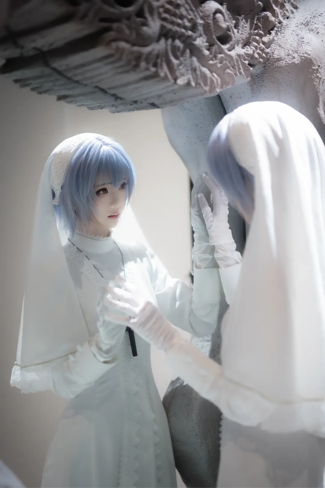 二次元撮影, 綾波レイコスプレ, 新世紀エヴァンゲリオン, 重慶撮影募集, シスタースタイル - 1枚目