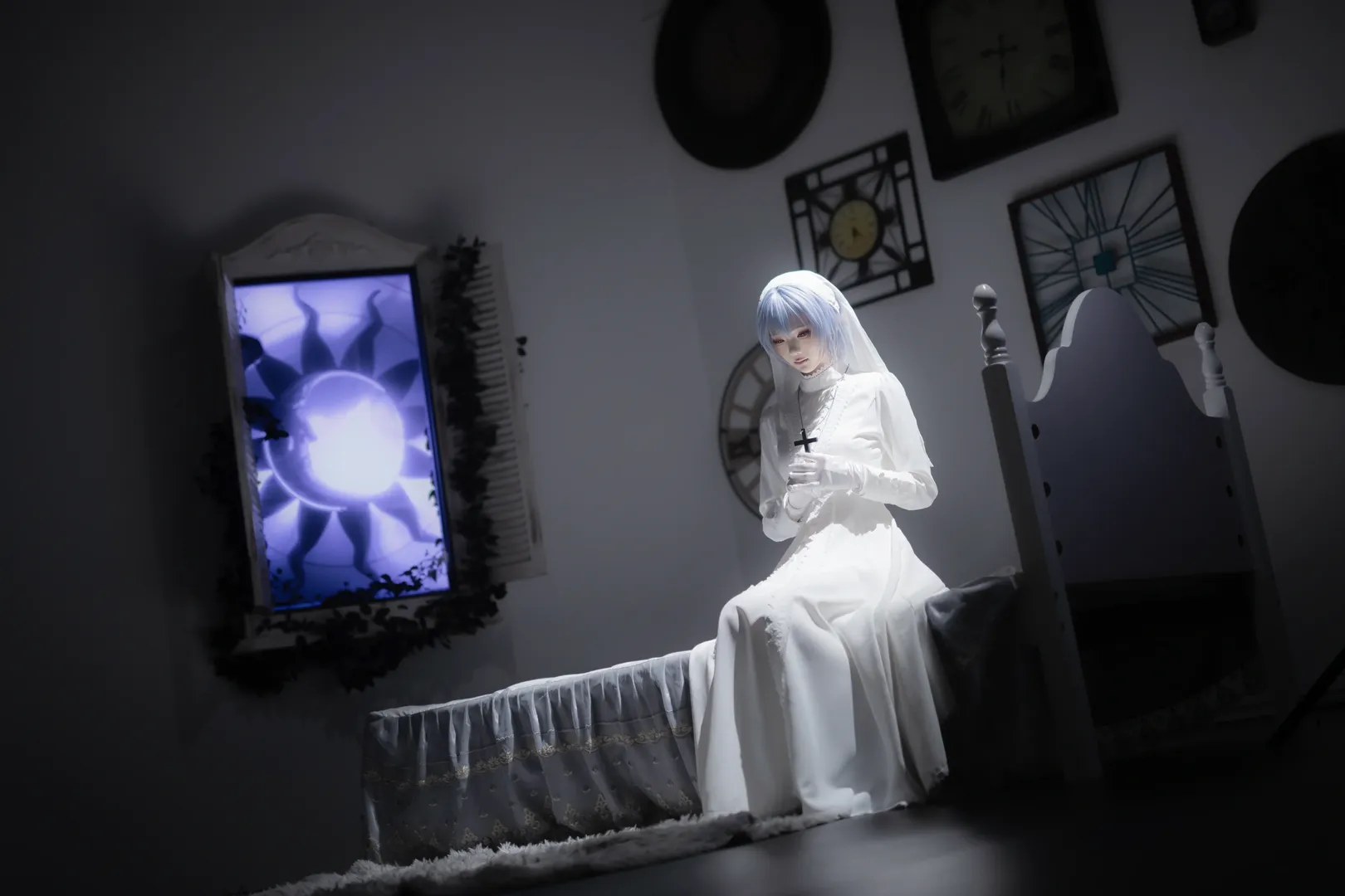 二次元撮影, 綾波レイコスプレ, 新世紀エヴァンゲリオン, 重慶撮影募集, シスタースタイル - 9枚目