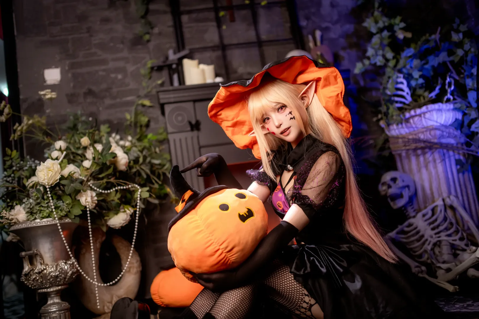 二次元摄影, cosplay正片, 喜多川海梦cos, 更衣人偶坠入爱河, 万圣节拍照 - 第3张