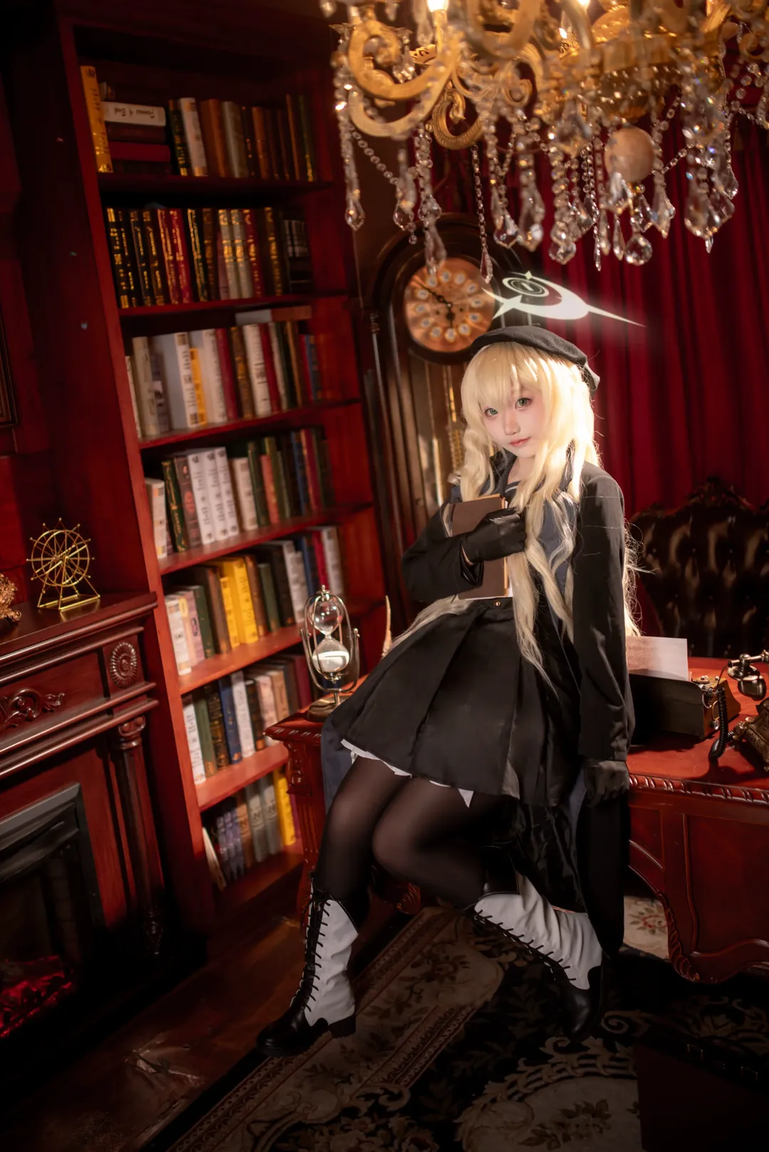二次元摄影, 蔚蓝档案, 笑面教授cos, 重庆cosplay, 正片分享 - 第10张