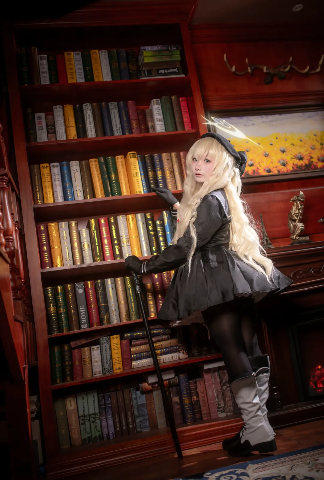 二次元摄影, 蔚蓝档案, 笑面教授cos, 重庆cosplay, 正片分享 - 第3张
