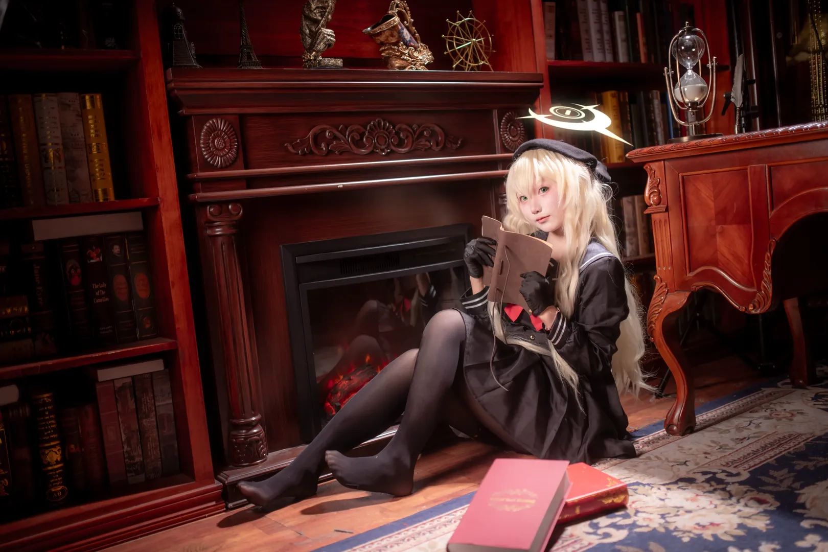 二次元摄影, 蔚蓝档案, 笑面教授cos, 重庆cosplay, 正片分享 - 第8张