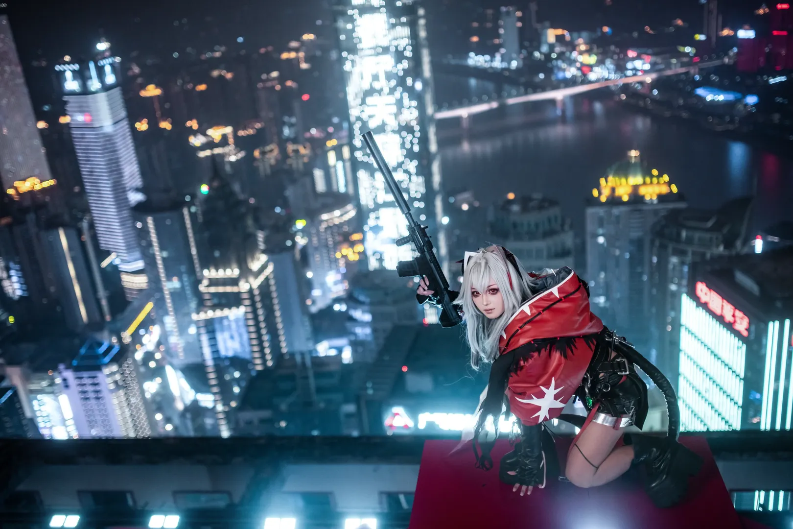 二次元摄影, 维什戴尔cos, 麦晓雯cos, 三角洲行动, 重庆夜景 - 第3张