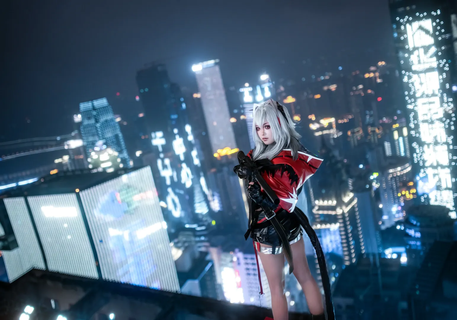 二次元摄影, 维什戴尔cos, 麦晓雯cos, 三角洲行动, 重庆夜景 - 第4张