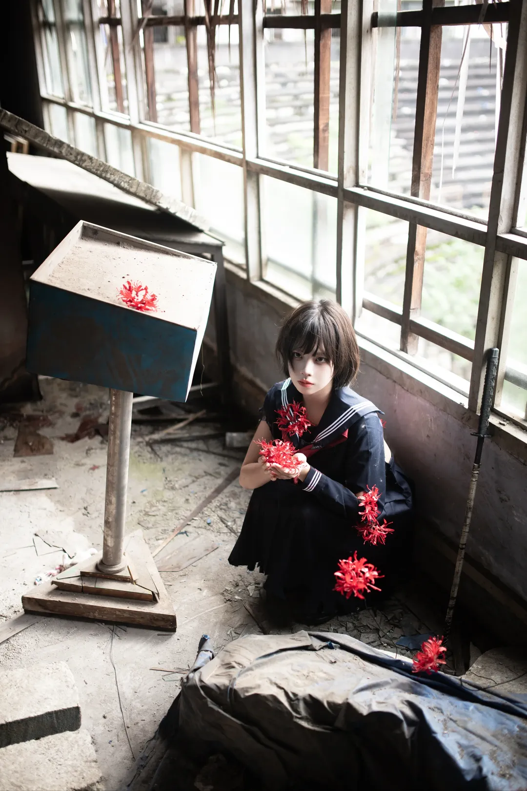 二次元cos, 废墟摄影, cosplay正片, 深水雏子cos, 寂静岭f - 第4张