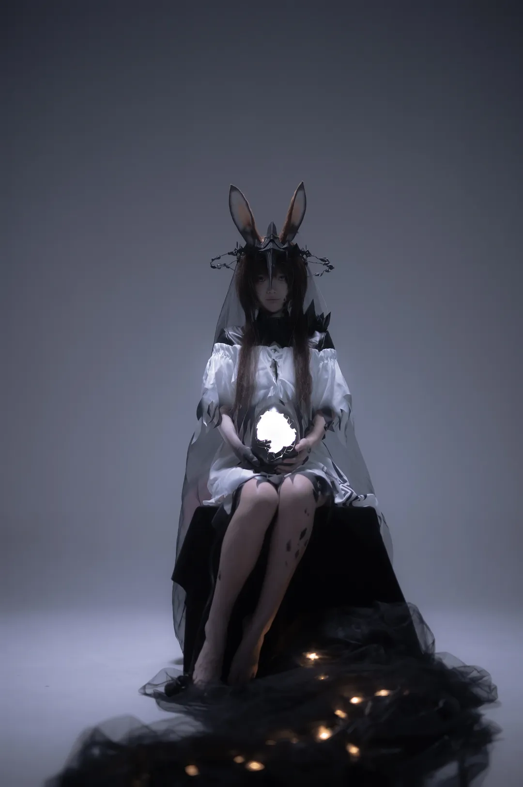 二次元摄影, 明日方舟, 阿米娅cos, cosplay正片, 魔王阿米娅