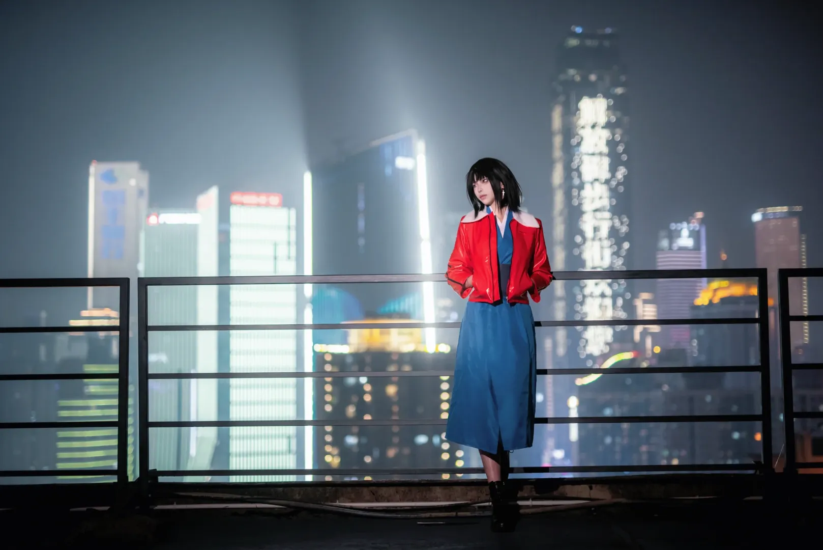 cosplay, 重庆夜景, 两仪式cos, 空之境界, 渐界Studio - 第3张
