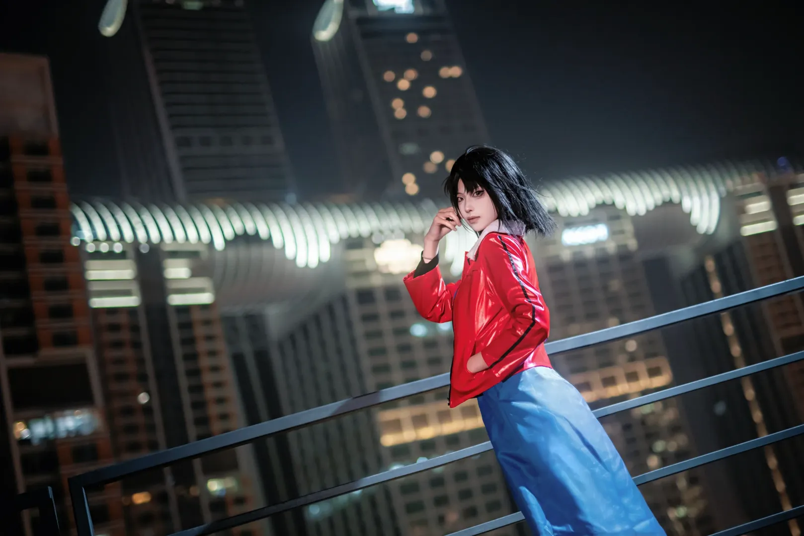 cosplay, 重庆夜景, 两仪式cos, 空之境界, 渐界Studio - 第4张