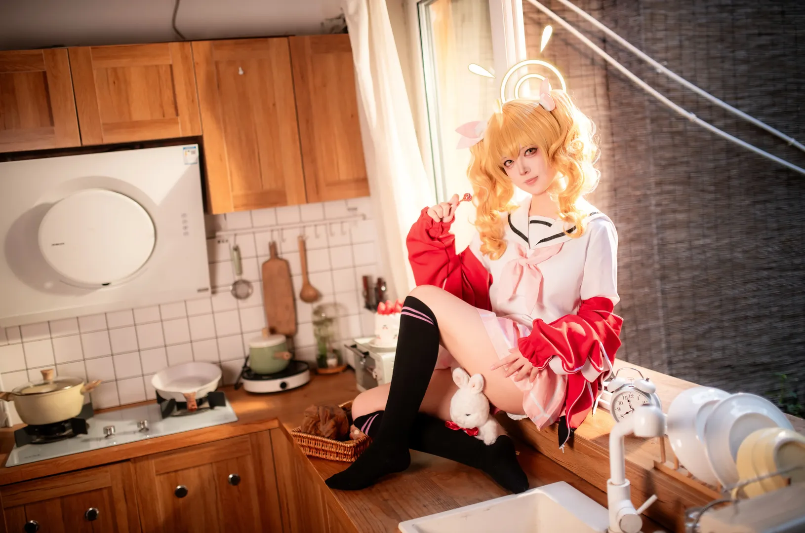 蔚蓝档案, 二次元cosplay, 重庆约拍, jk摄影, 伊原木好美cos - 第2张