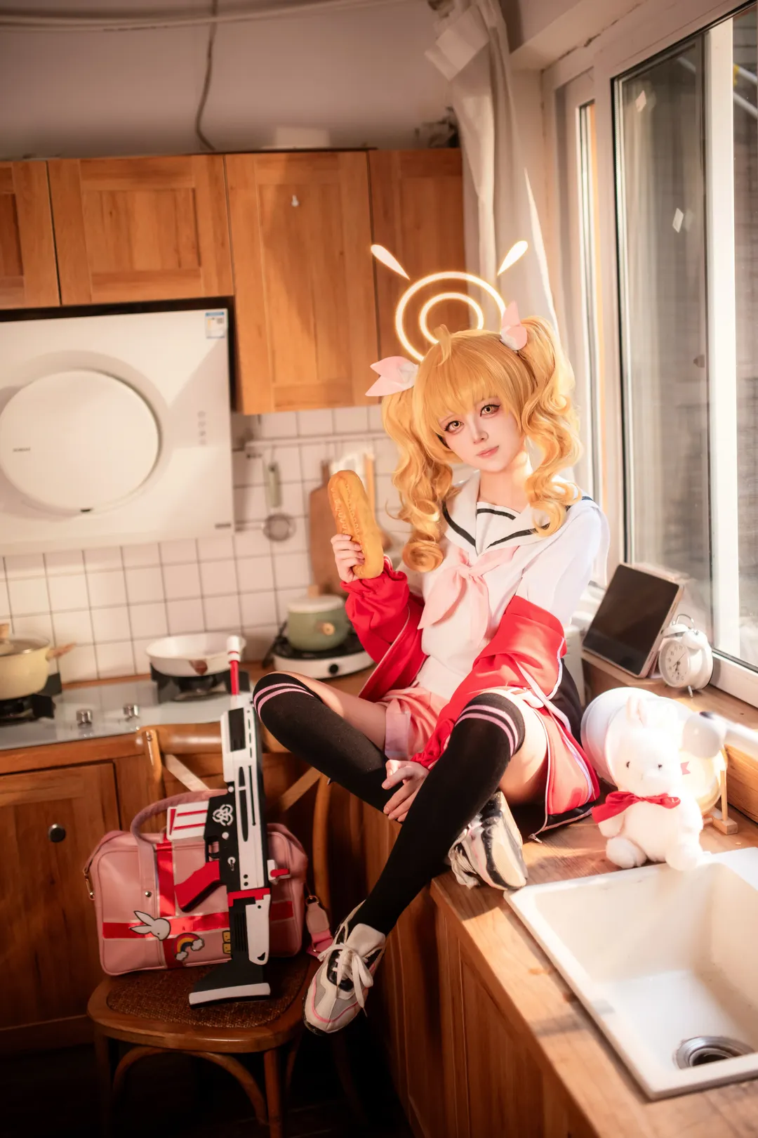 蔚蓝档案, 二次元cosplay, 重庆约拍, jk摄影, 伊原木好美cos - 第5张