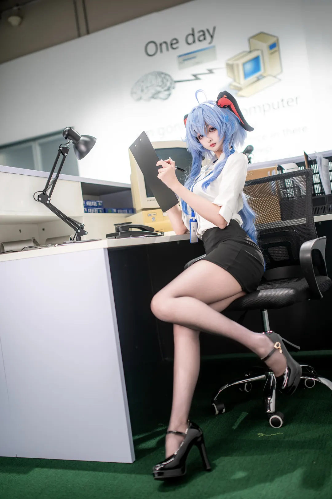 原神, 甘雨 コスプレ, 二次元撮影, 重慶コスプレ, OL秘書コスプレ - 2枚目