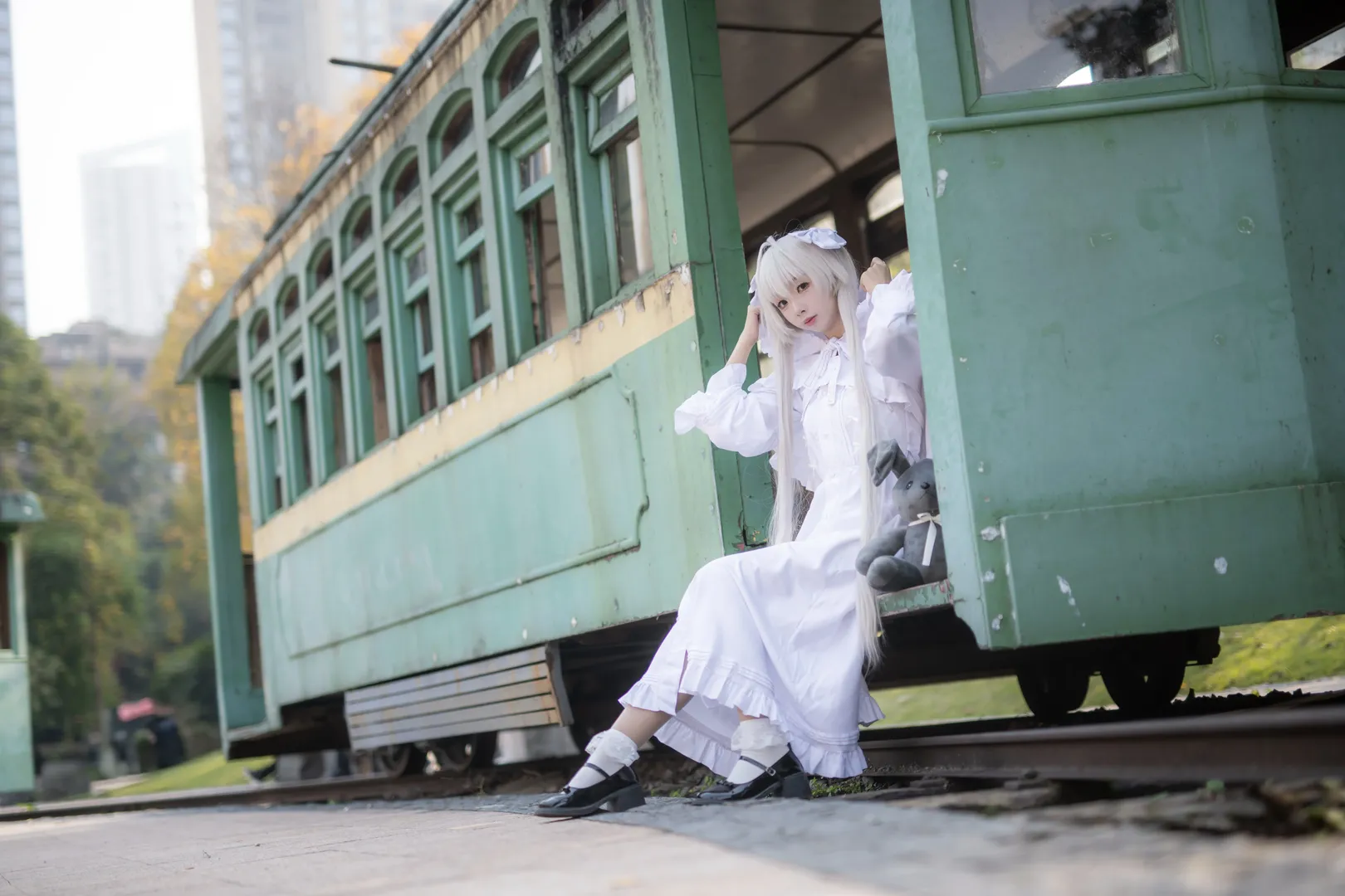 春日野穹 コスプレ, ヨスガノソラ, コスプレ撮影, 重慶ロケ, レトロな写真 - 12枚目