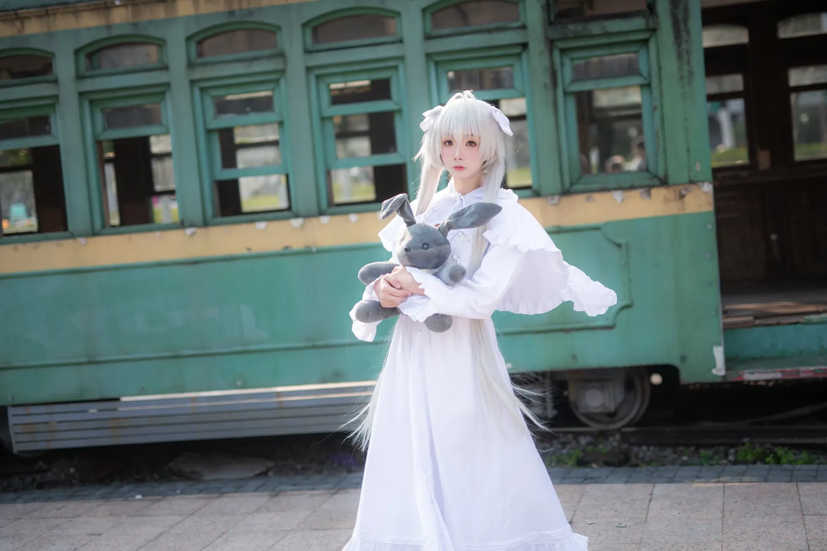 春日野穹 コスプレ, ヨスガノソラ, コスプレ撮影, 重慶ロケ, レトロな写真 - 2枚目