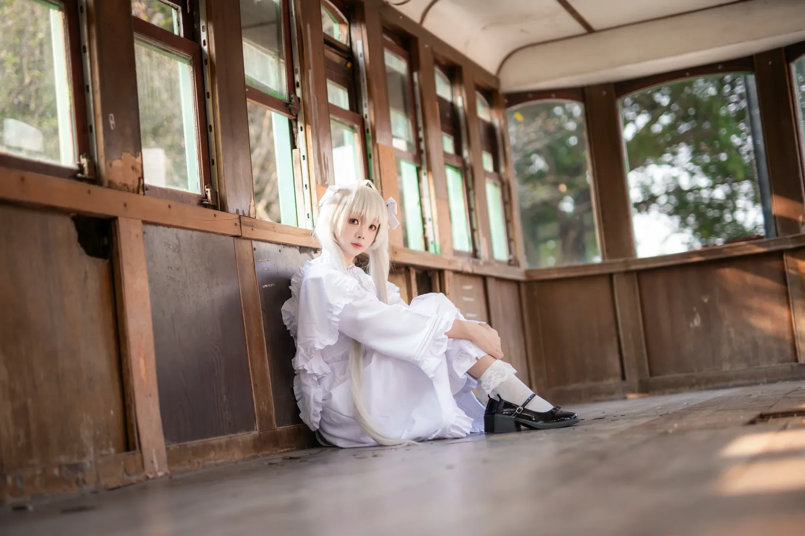 春日野穹 コスプレ, ヨスガノソラ, コスプレ撮影, 重慶ロケ, レトロな写真 - 3枚目