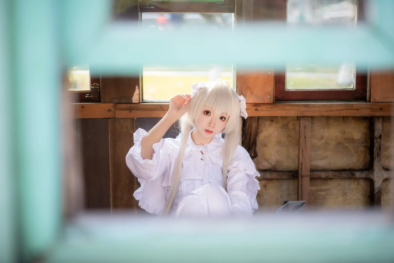 春日野穹 コスプレ, ヨスガノソラ, コスプレ撮影, 重慶ロケ, レトロな写真 - 4枚目