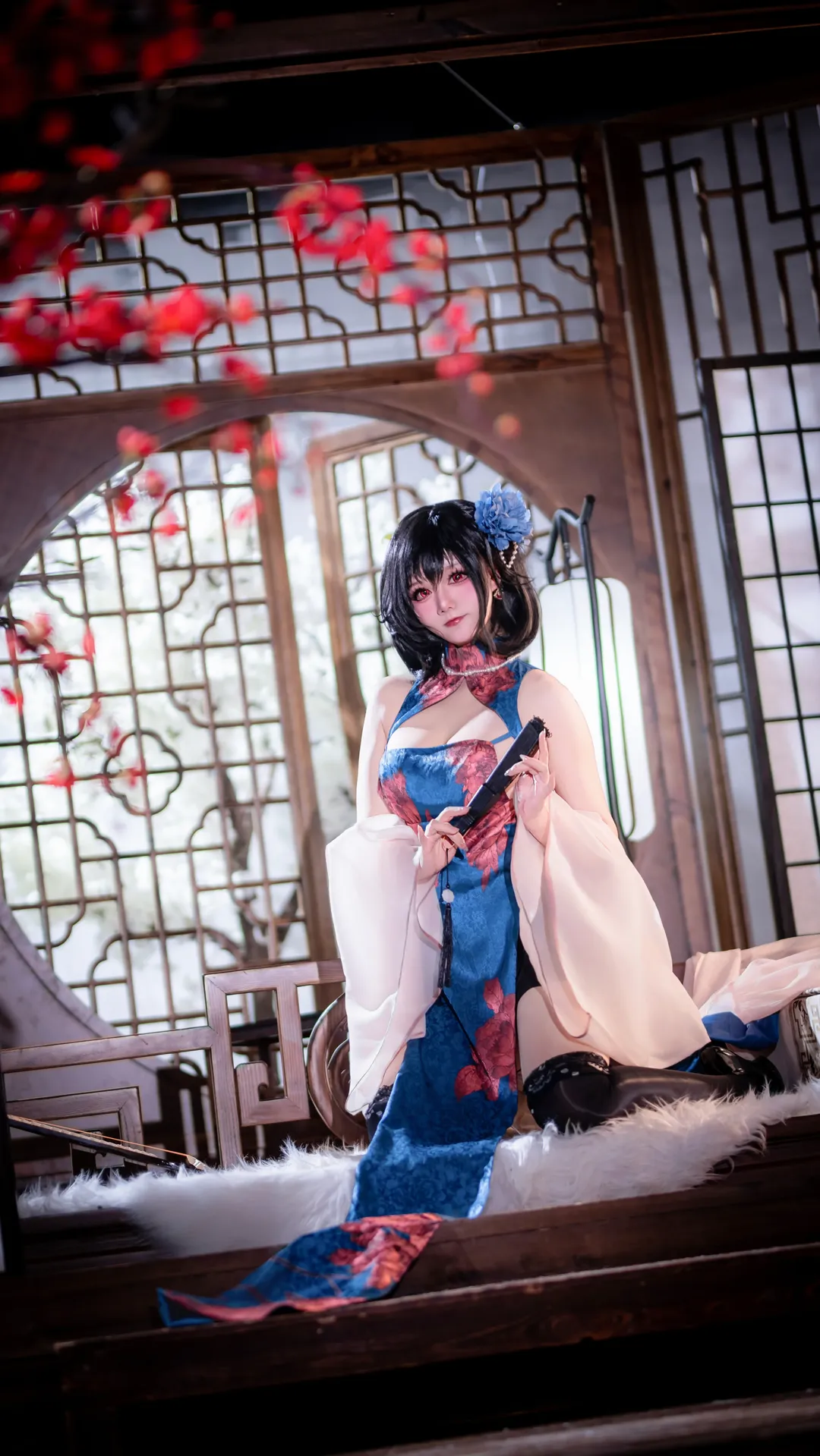 二次元撮影, アズールレーン, コスプレ撮影, 国風チャイナドレス, 建武コスプレ - 7枚目