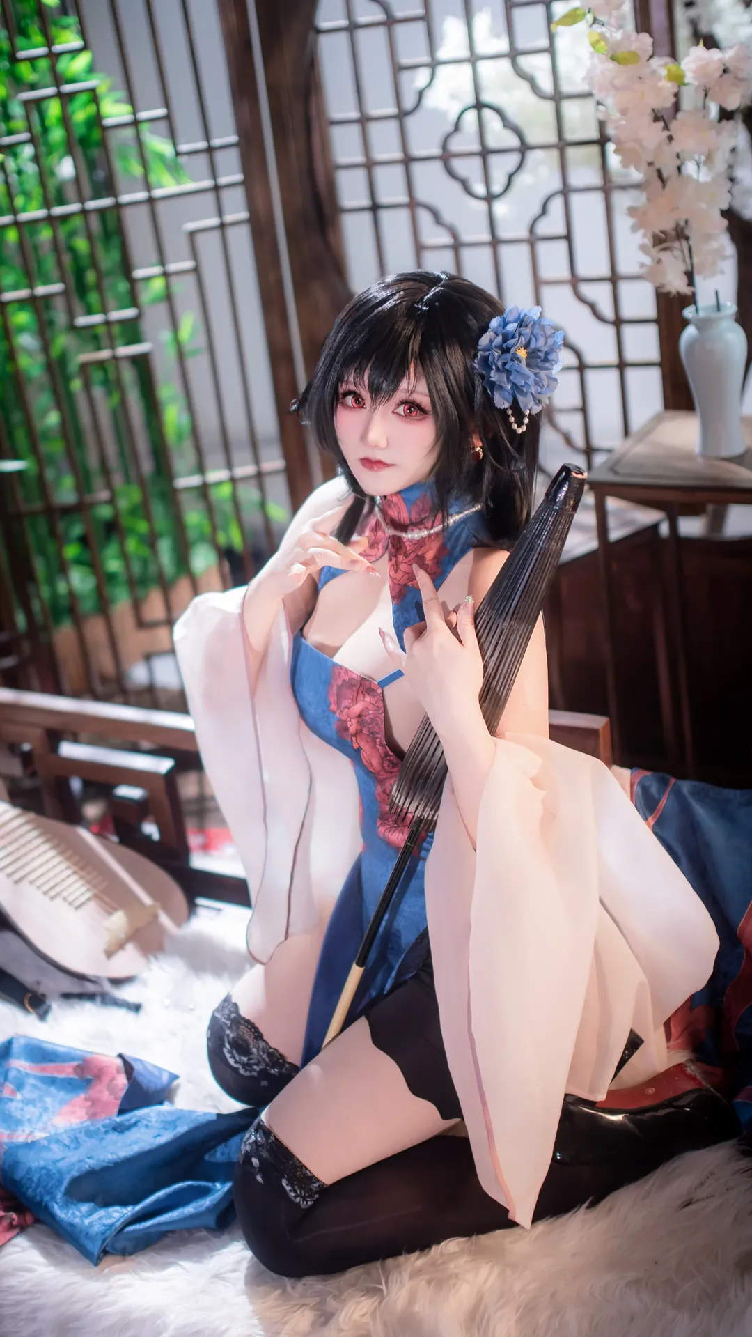 二次元撮影, アズールレーン, コスプレ撮影, 国風チャイナドレス, 建武コスプレ - 8枚目