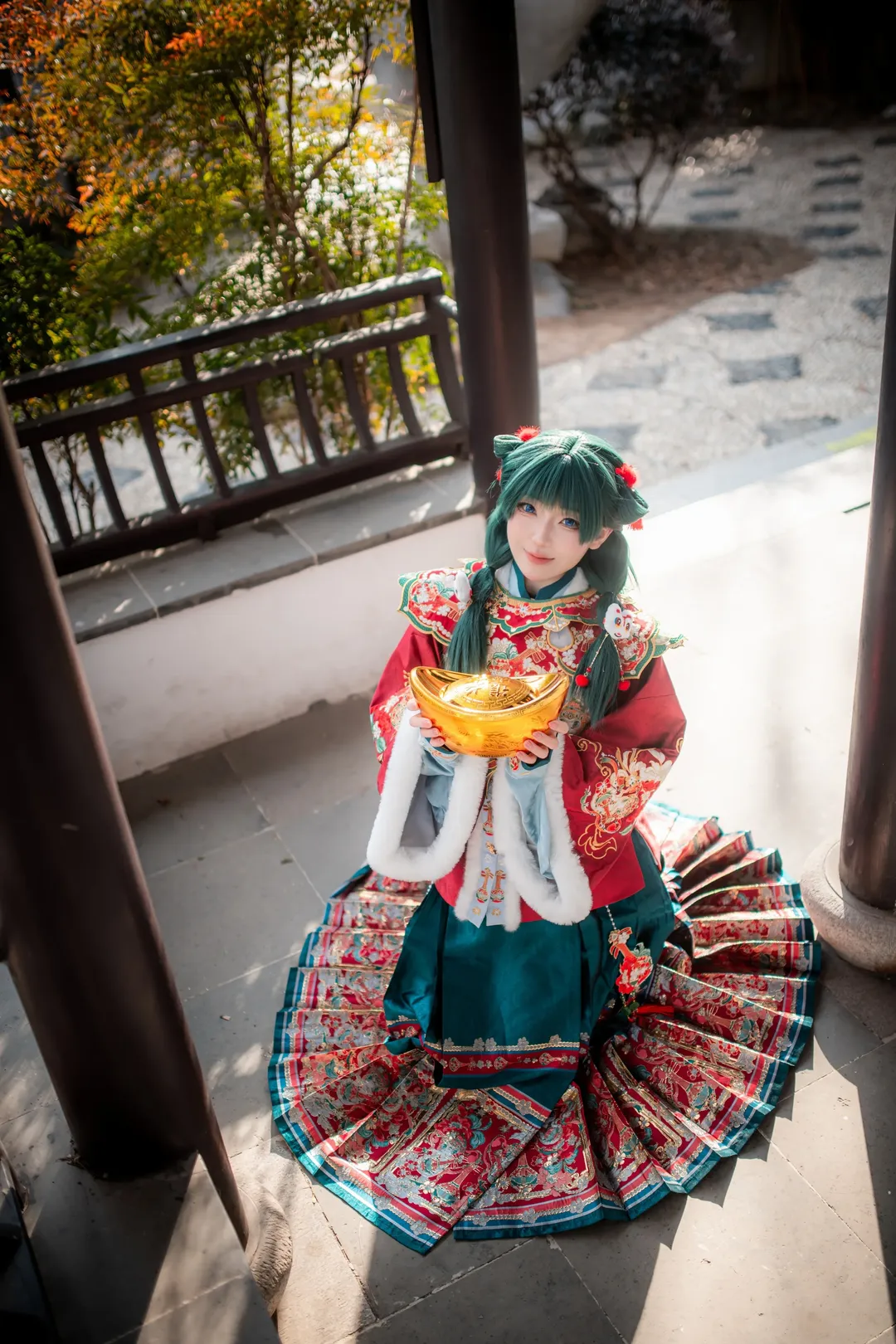 药屋少女的呢喃, 青岛约拍, 药屋猫猫cos, 汉服cosplay, 新年摄影