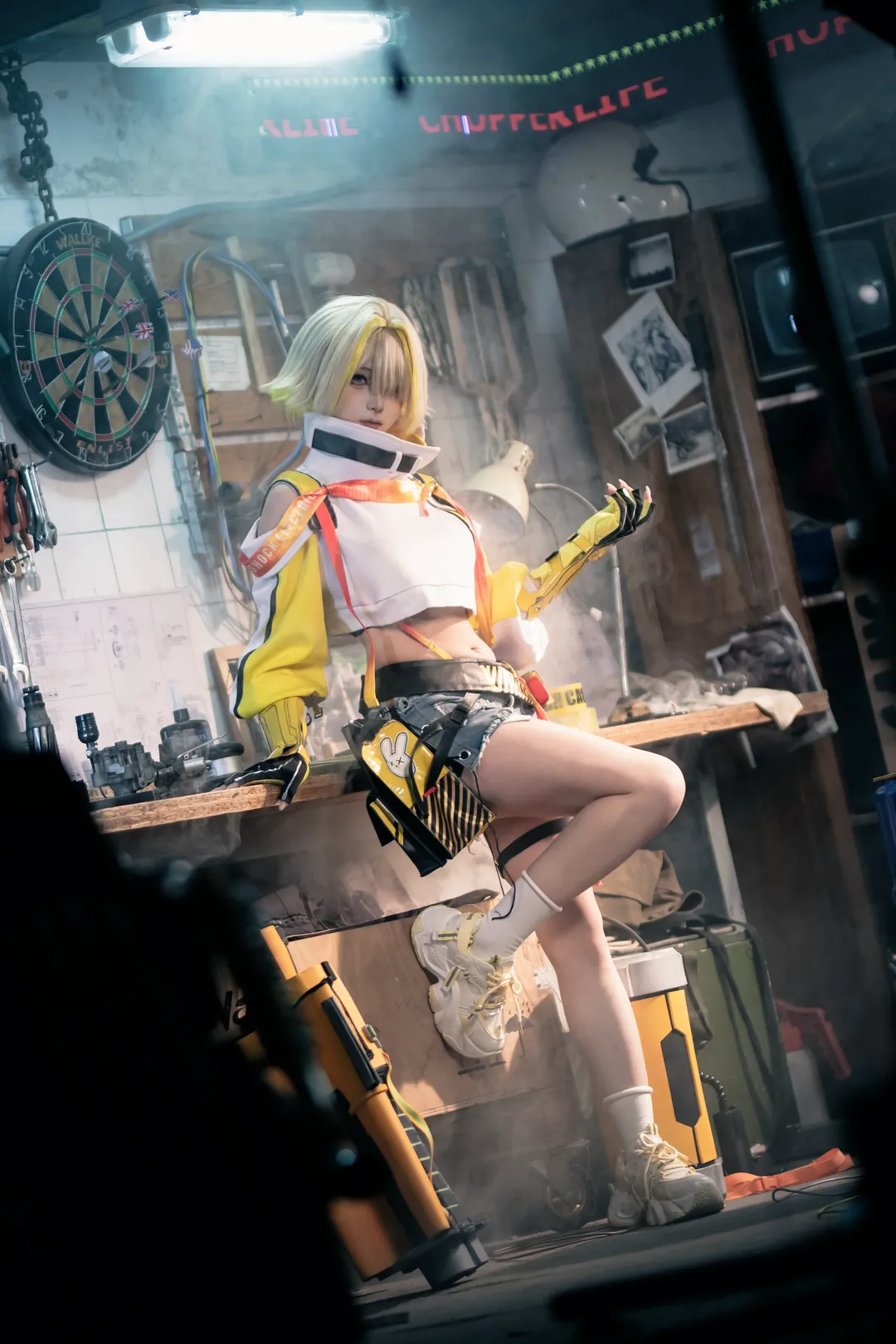 二次元摄影, 胜利女神, cosplay正片, 伊莱格cos, 机械风人像