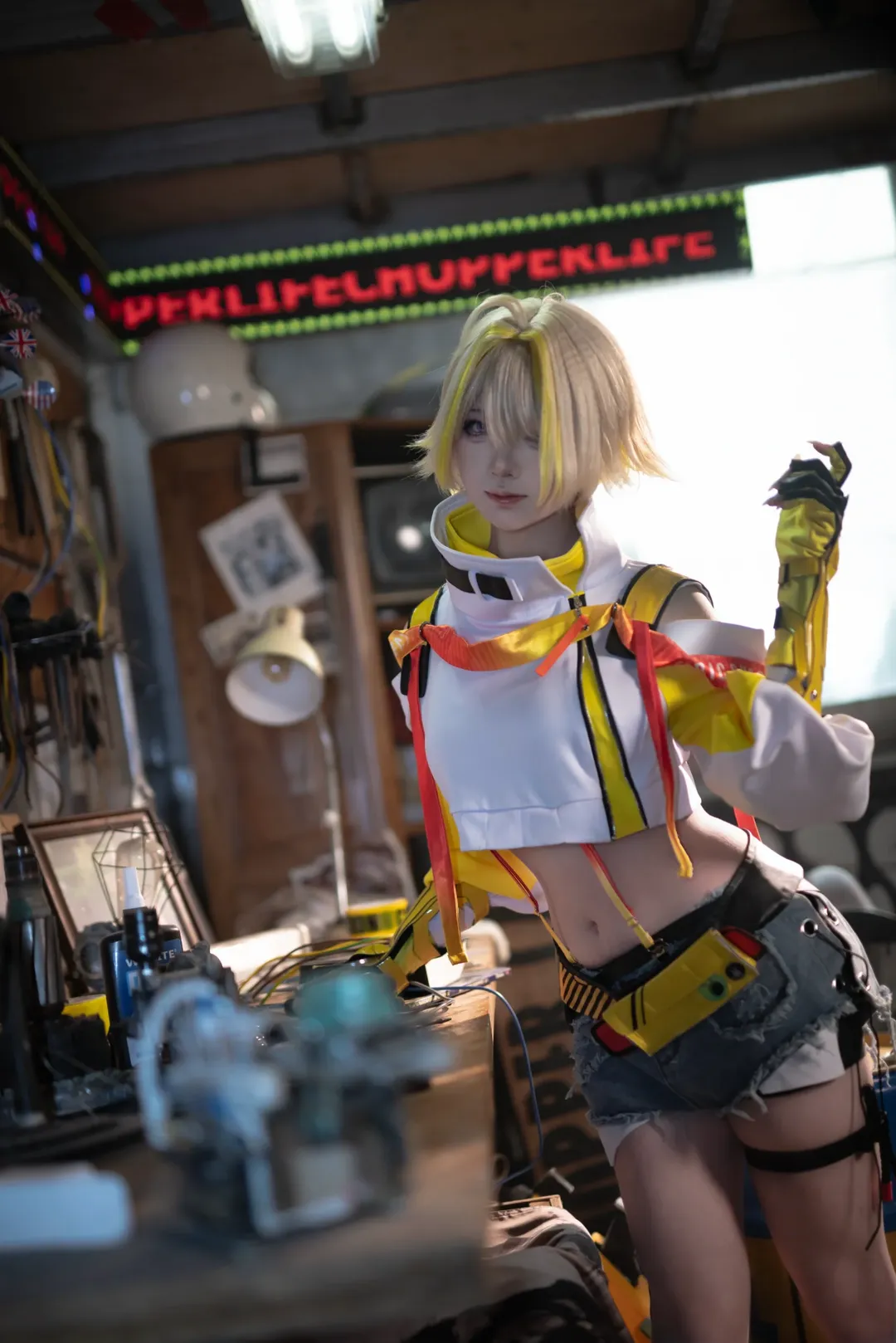 二次元摄影, 胜利女神, cosplay正片, 伊莱格cos, 机械风人像 - 第11张