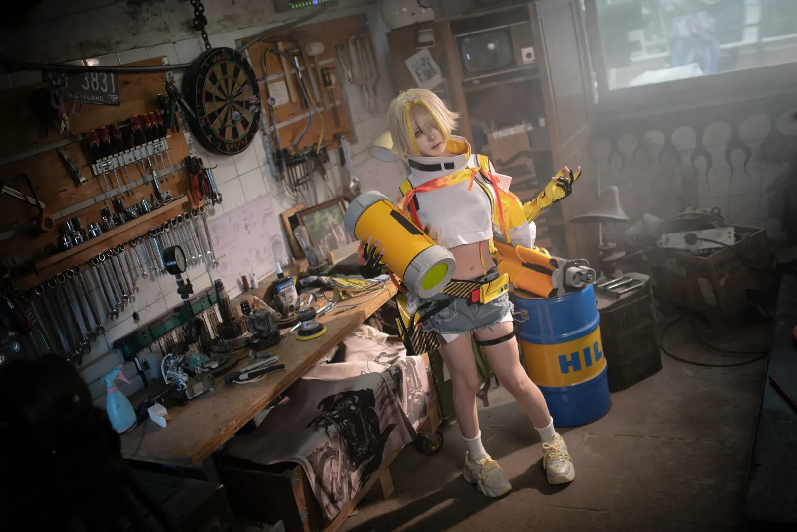 二次元摄影, 胜利女神, cosplay正片, 伊莱格cos, 机械风人像 - 第12张