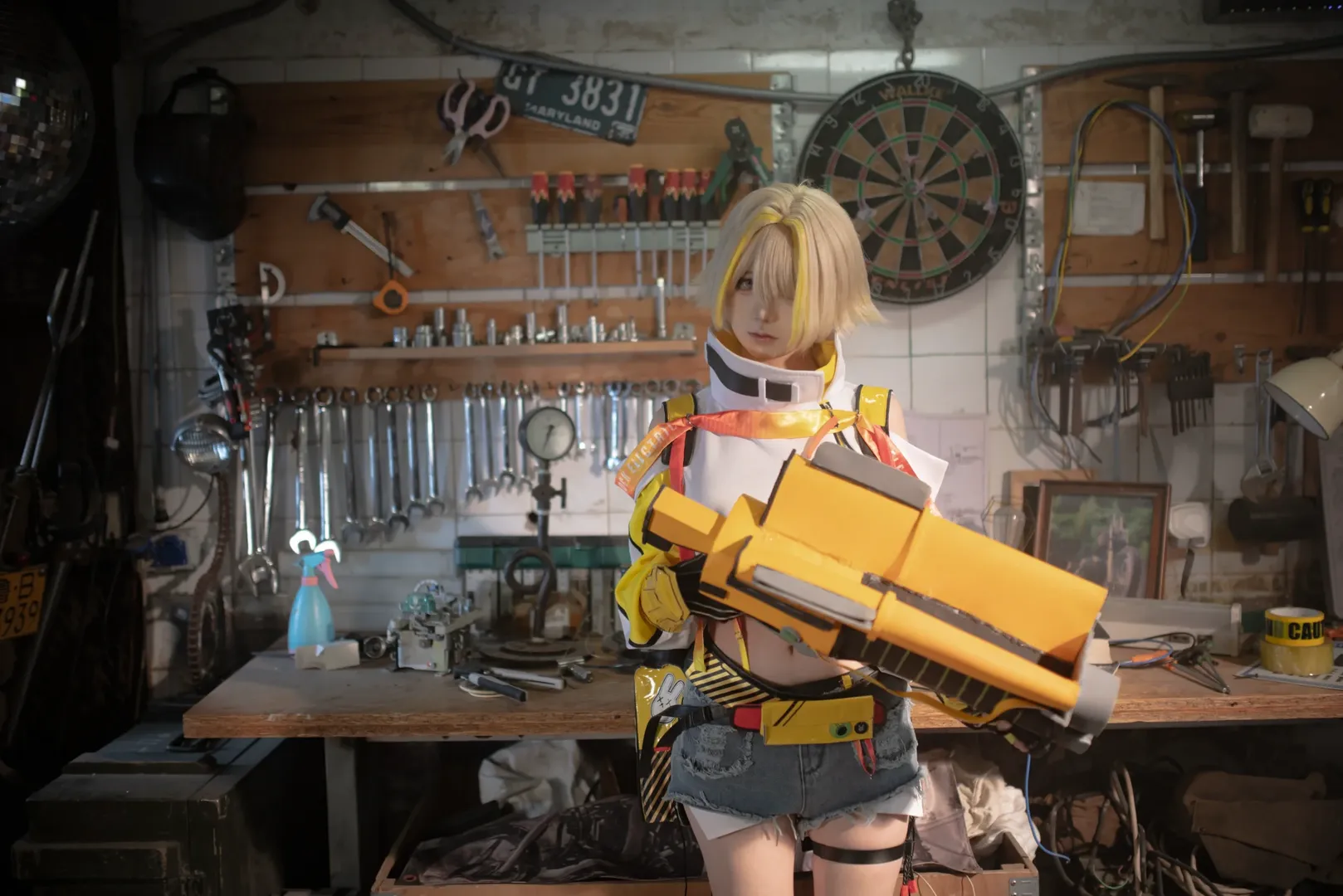 二次元摄影, 胜利女神, cosplay正片, 伊莱格cos, 机械风人像 - 第16张