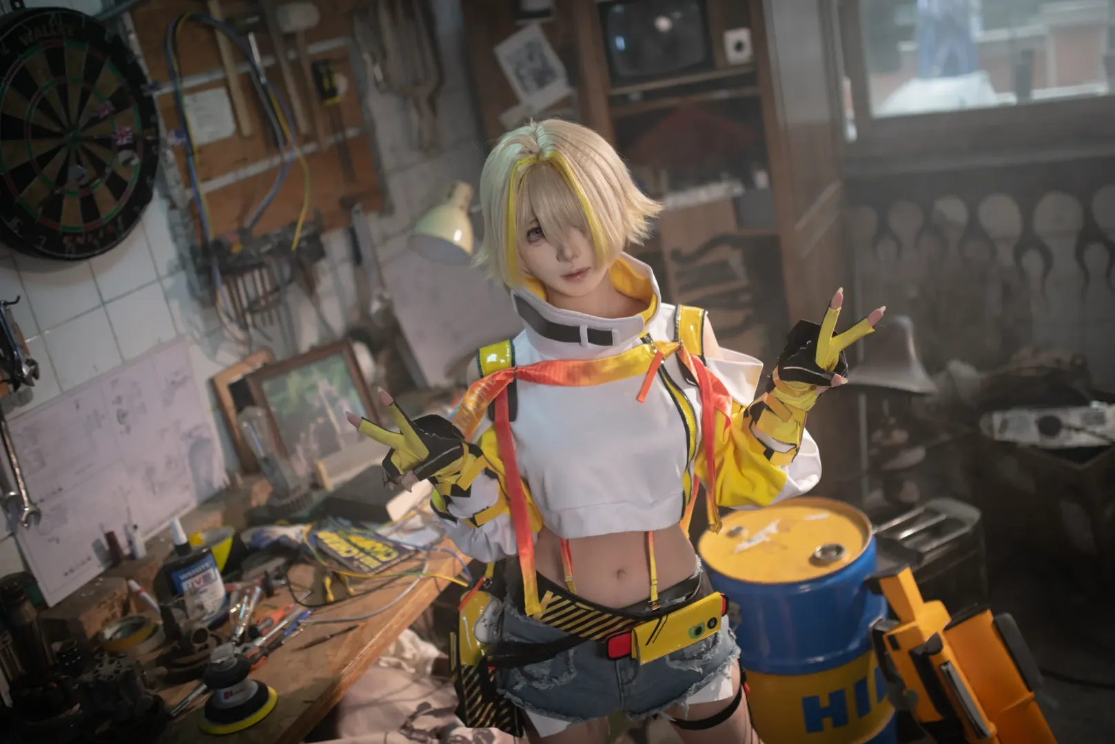二次元摄影, 胜利女神, cosplay正片, 伊莱格cos, 机械风人像 - 第17张