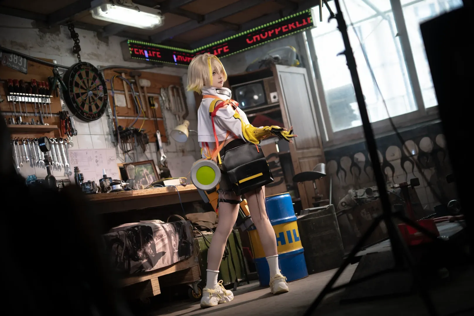 二次元摄影, 胜利女神, cosplay正片, 伊莱格cos, 机械风人像 - 第18张