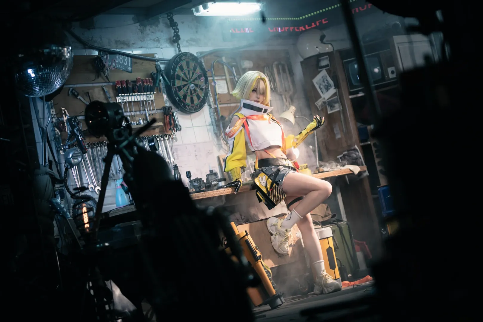 二次元摄影, 胜利女神, cosplay正片, 伊莱格cos, 机械风人像 - 第2张