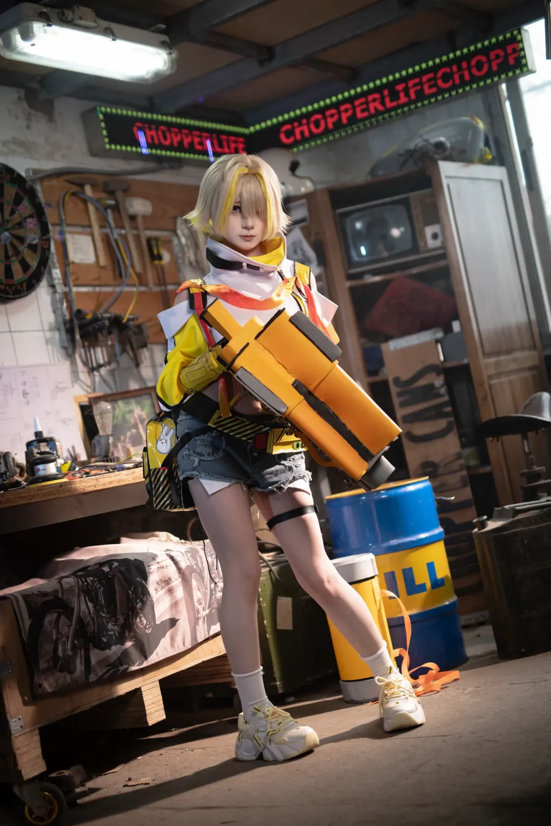 二次元摄影, 胜利女神, cosplay正片, 伊莱格cos, 机械风人像 - 第6张