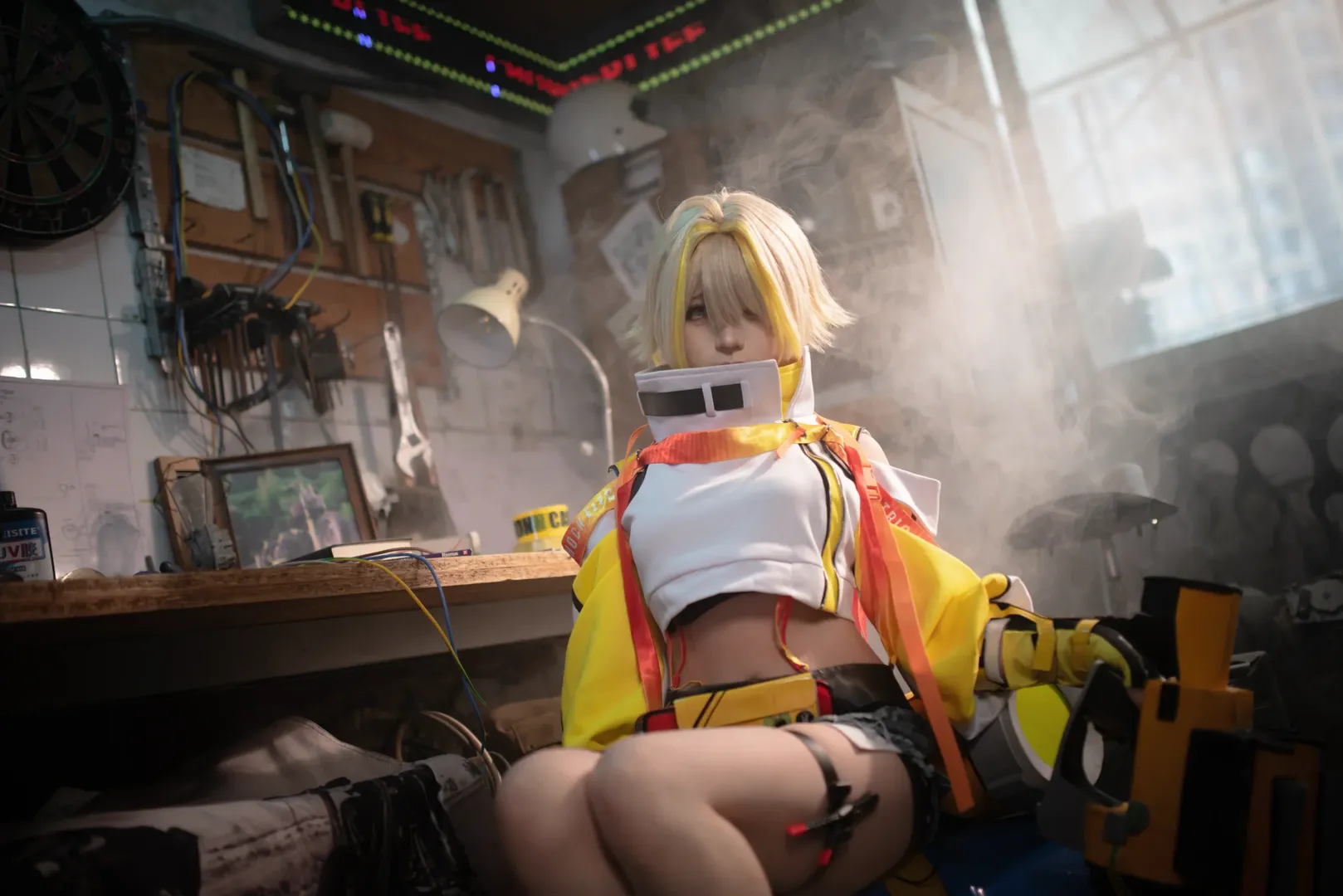 二次元摄影, 胜利女神, cosplay正片, 伊莱格cos, 机械风人像 - 第7张