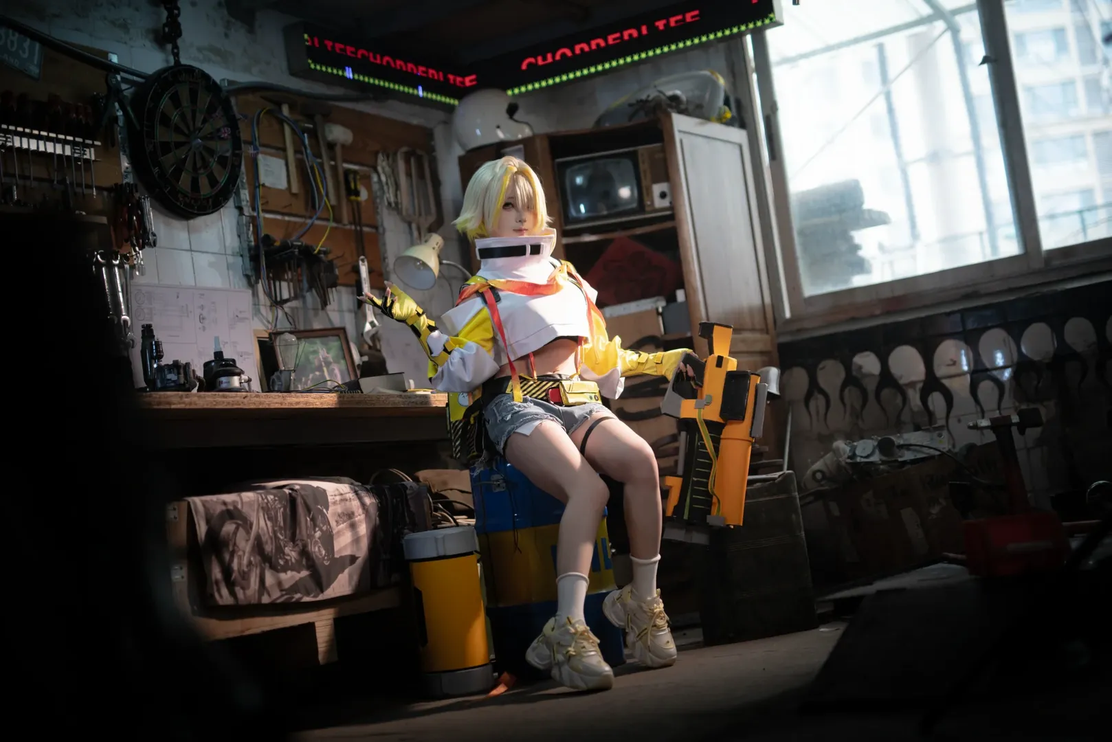 二次元摄影, 胜利女神, cosplay正片, 伊莱格cos, 机械风人像 - 第8张