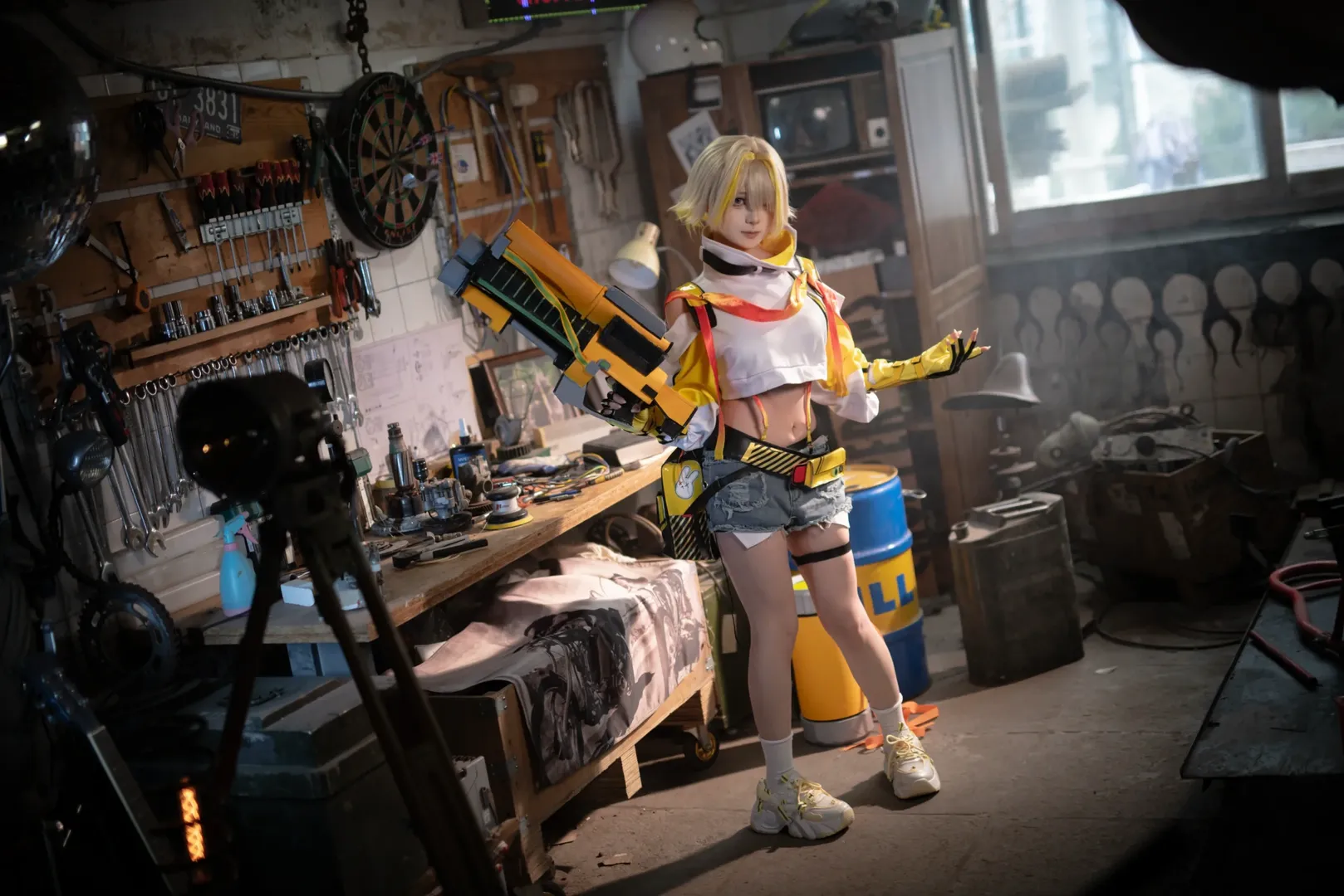 二次元摄影, 胜利女神, cosplay正片, 伊莱格cos, 机械风人像 - 第9张