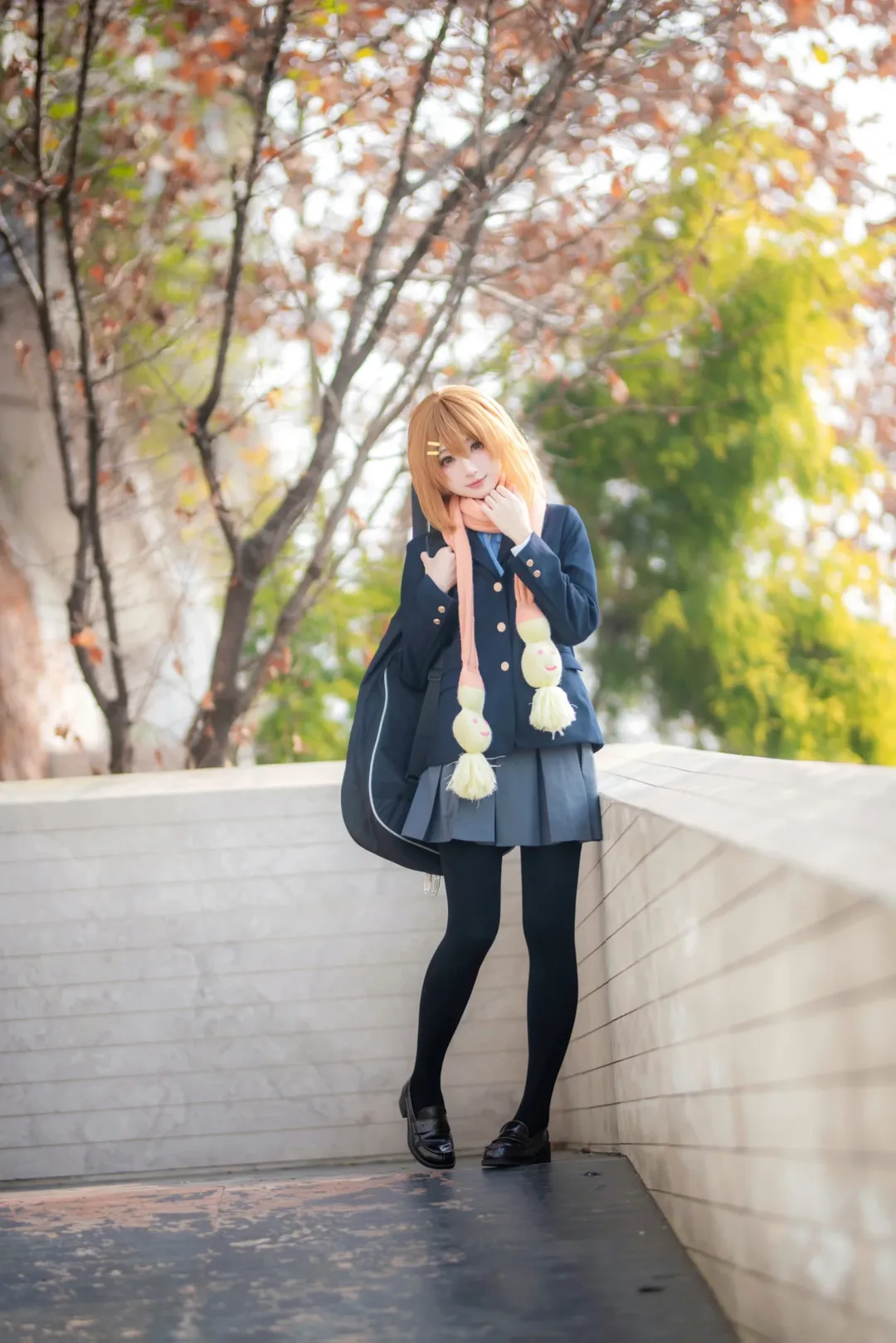 二次元撮影, けいおん！, 平沢唯コスプレ, 重慶コスプレ撮影, 日系JK - 8枚目