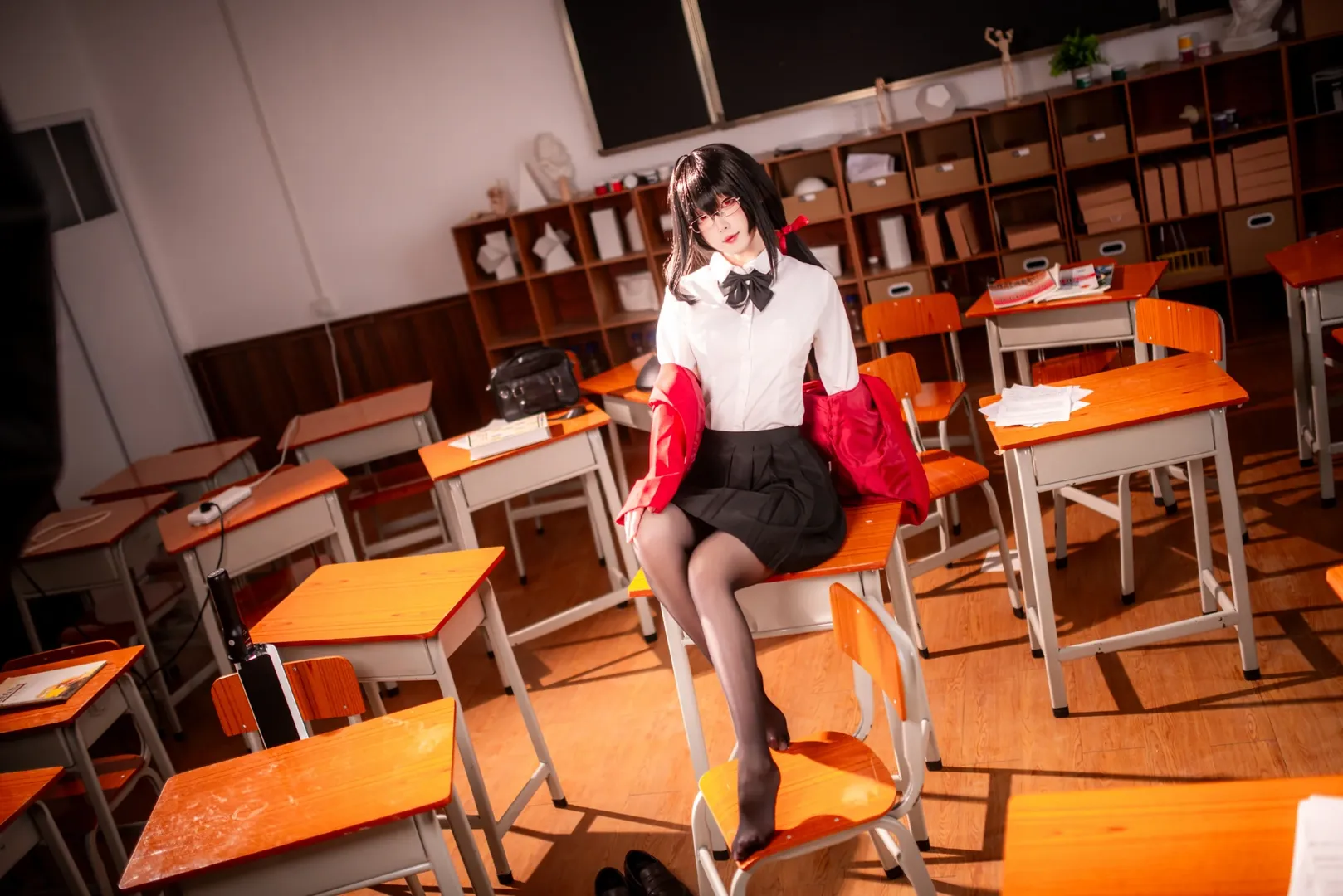 二次元摄影, 碧蓝航线, cosplay正片, 大凤cos, 风纪委员 - 第2张
