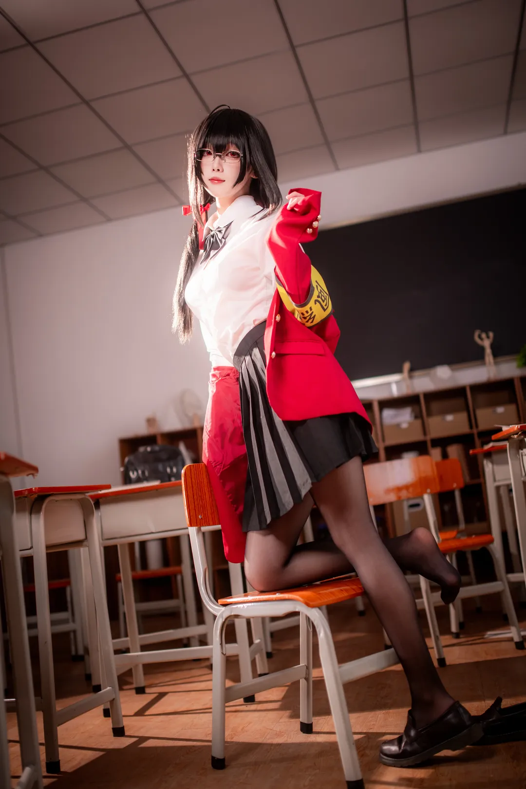 二次元摄影, 碧蓝航线, cosplay正片, 大凤cos, 风纪委员 - 第5张