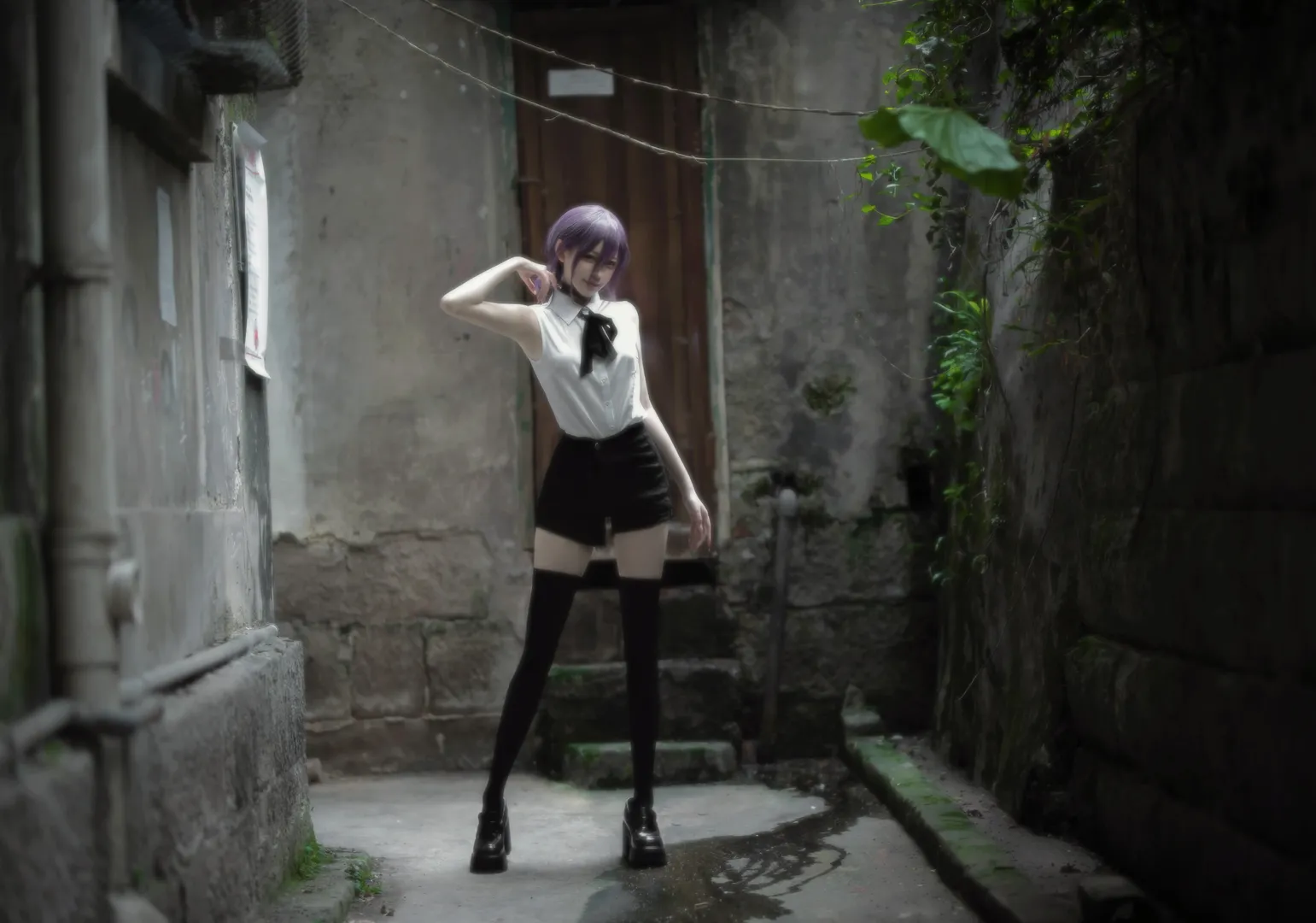 Cosplay摄影, 电锯人, 二次元写真, 重庆外景, 蕾赛cos - 第7张