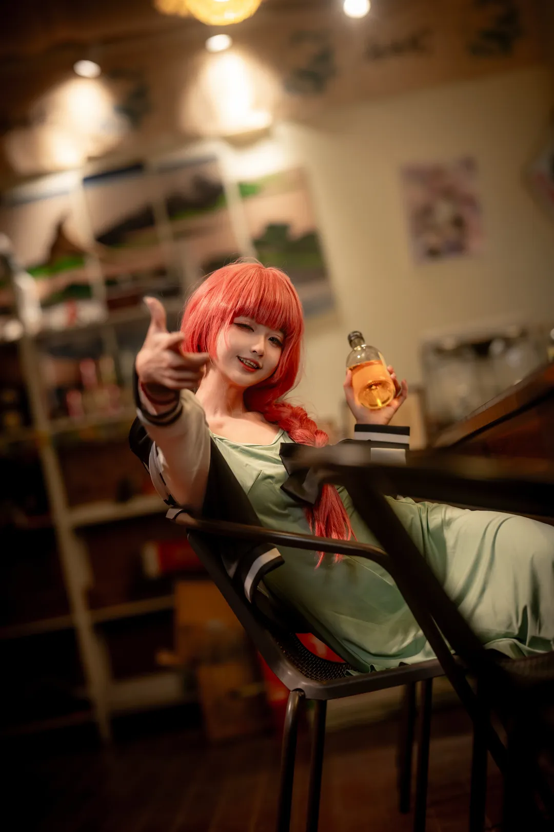 二次元摄影, 人像摄影, cosplay摄影, 孤独摇滚, 广井菊里cos - 第3张