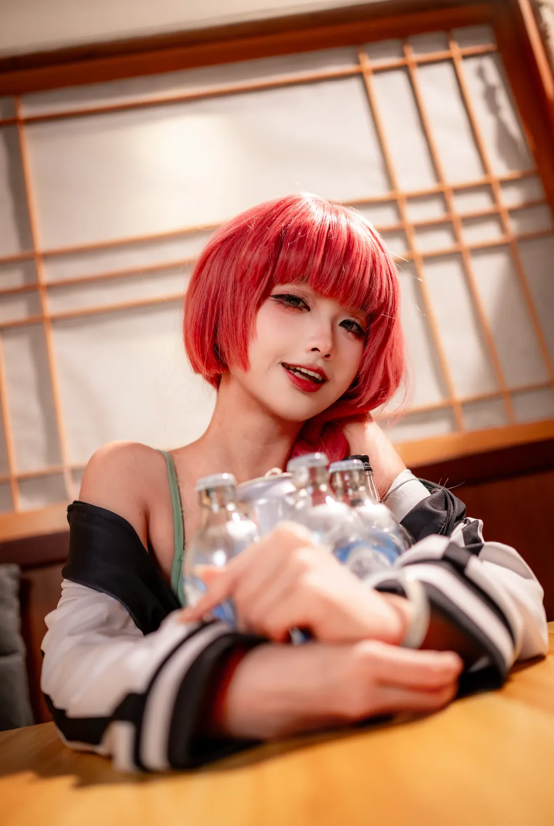 二次元摄影, 人像摄影, cosplay摄影, 孤独摇滚, 广井菊里cos - 第7张