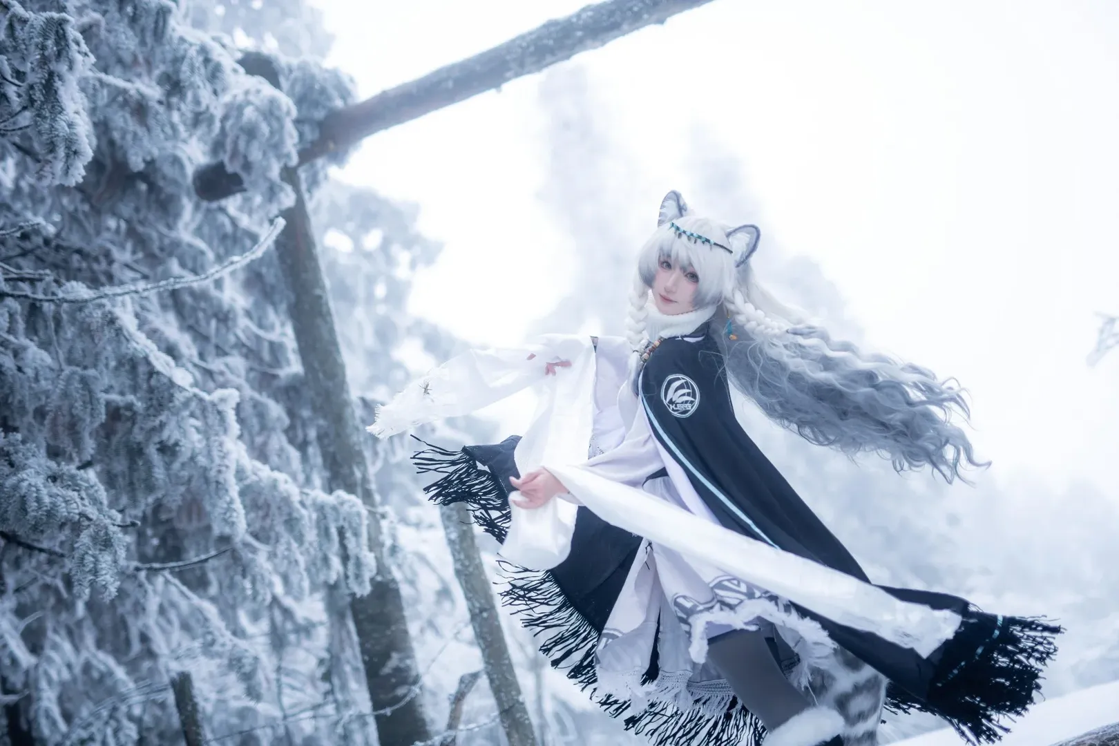 二次元摄影, 初雪cos, 明日方舟, 重庆约拍, 雪景cos - 第3张