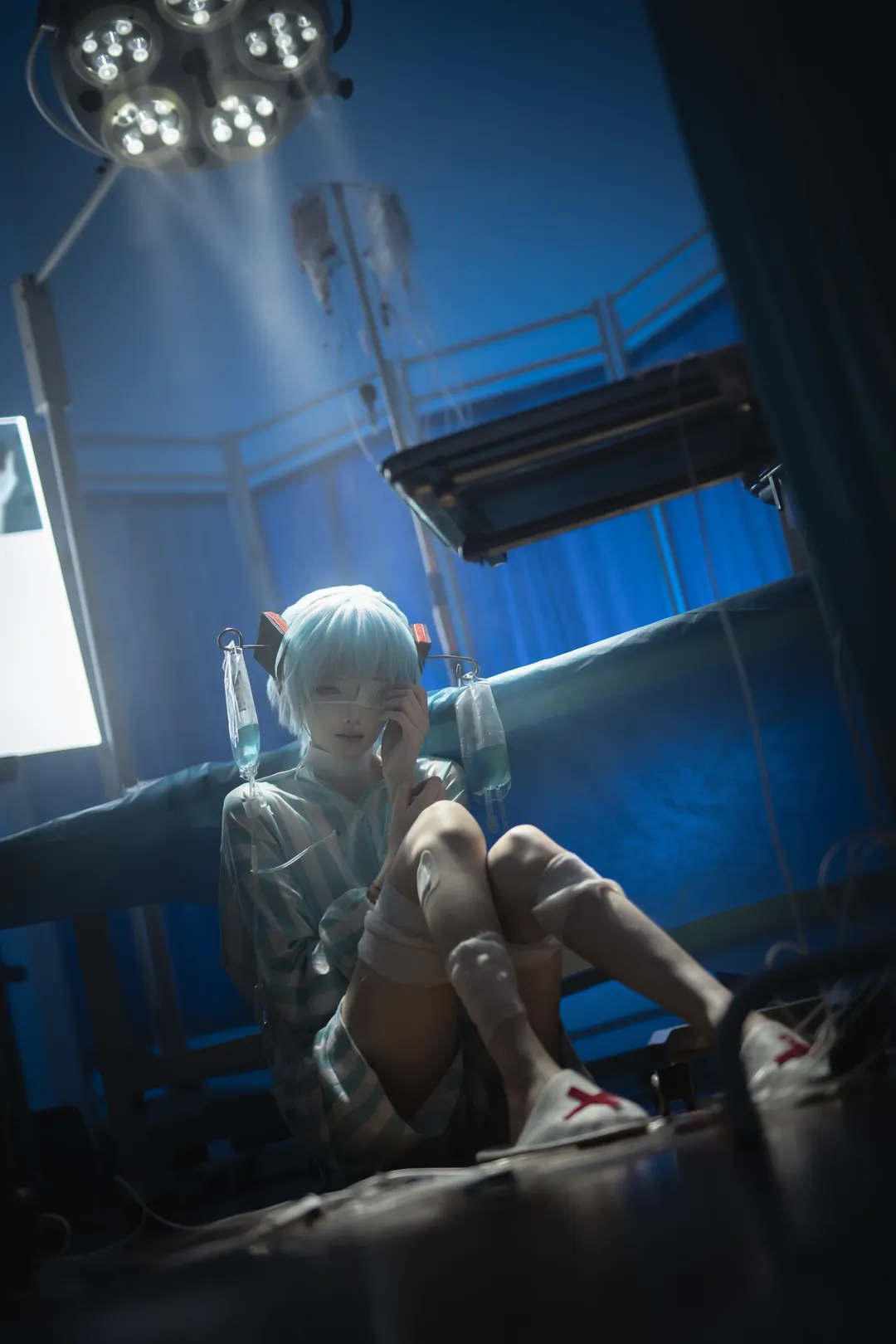 初音ミク コスプレ, ボーカロイド, 重慶コスプレ, 二次元ポートレート撮影, 病院風コスプレ - 1枚目